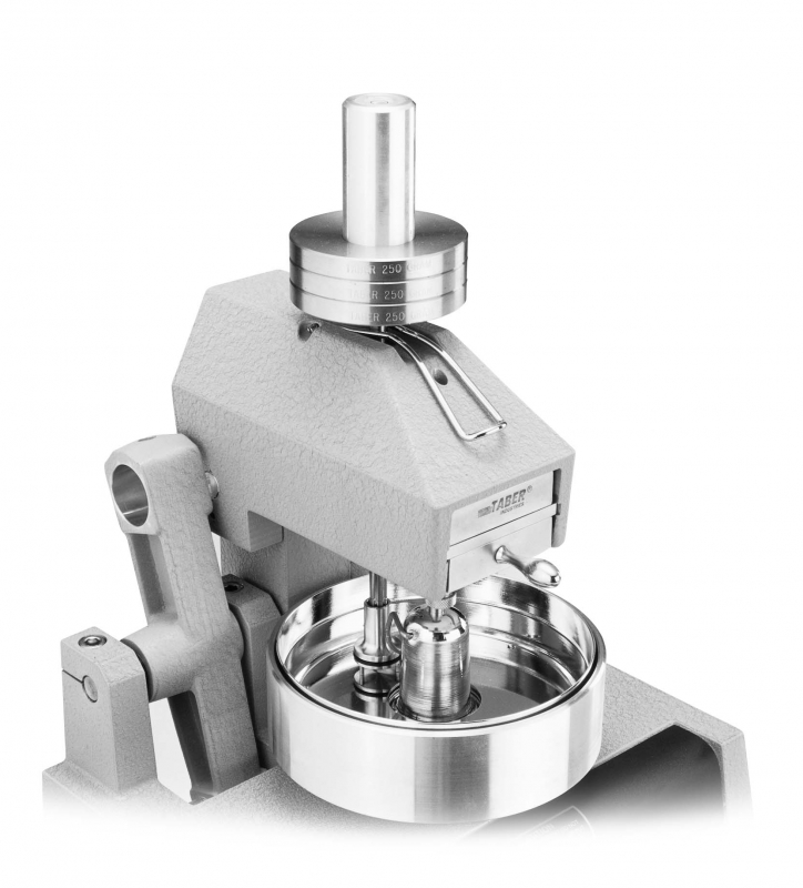Taber Multi-Media Abraser Closeup Taber Multi-Media Abraser Closeup